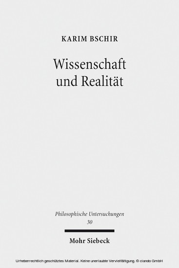 Wissenschaft und Realität main product photo