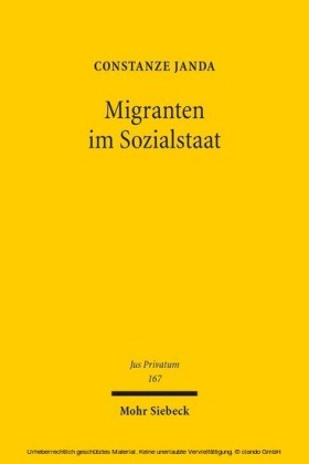 Migranten im Sozialstaat