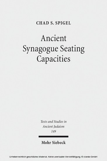 Ancient Synagogue Seating Capacities main product photo