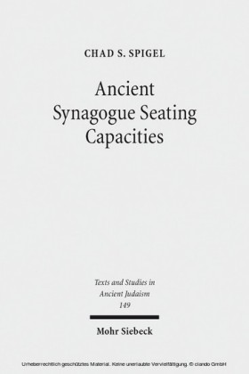 Ancient Synagogue Seating Capacities