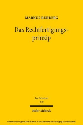 Das Rechtfertigungsprinzip