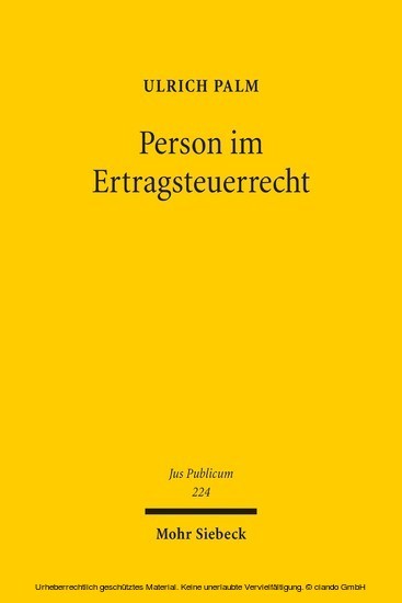 Person im Ertragsteuerrecht main product photo