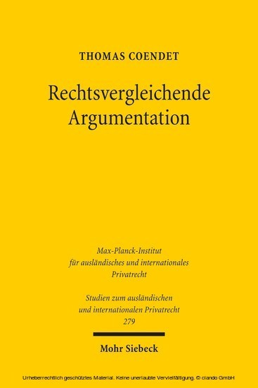 Rechtsvergleichende Argumentation main product photo
