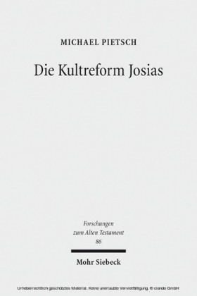 Die Kultreform Josias