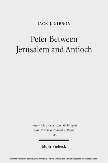 Peter Between Jerusalem and Antioch main product photo