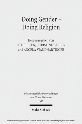 Doing Gender - Doing Religion