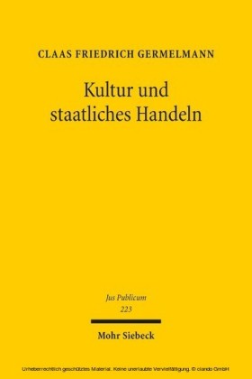 Kultur und staatliches Handeln