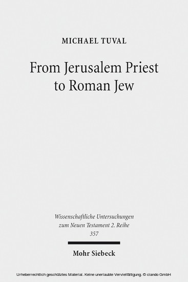 From Jerusalem Priest to Roman Jew main product photo