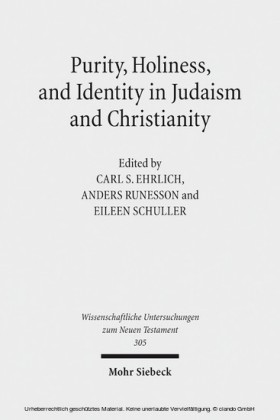 Purity, Holiness, and Identity in Judaism and Christianity