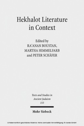 Hekhalot Literature in Context
