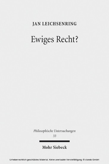 Ewiges Recht? main product photo