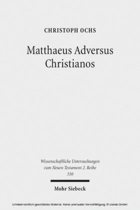 Matthaeus Adversus Christianos