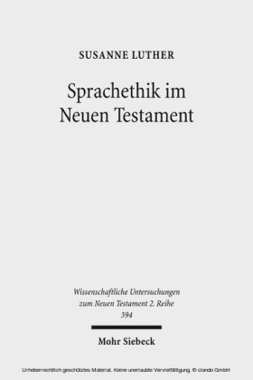 Sprachethik im Neuen Testament