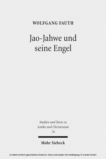 Jao-Jahwe und seine Engel main product photo