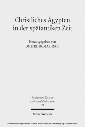 Christliches Ägypten in der spätantiken Zeit