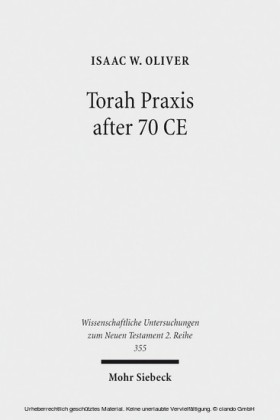 Torah Praxis after 70 CE