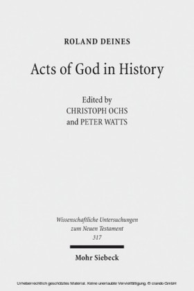 Acts of God in History