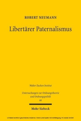 Libertärer Paternalismus