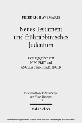 Neues Testament und frührabbinisches Judentum