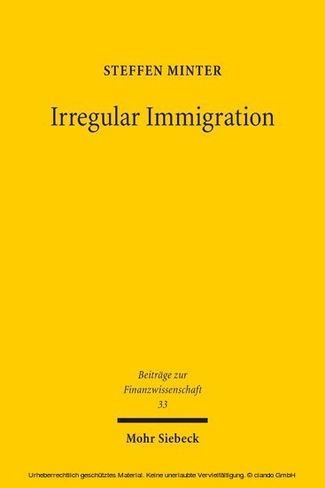 Irregular Immigration main product photo
