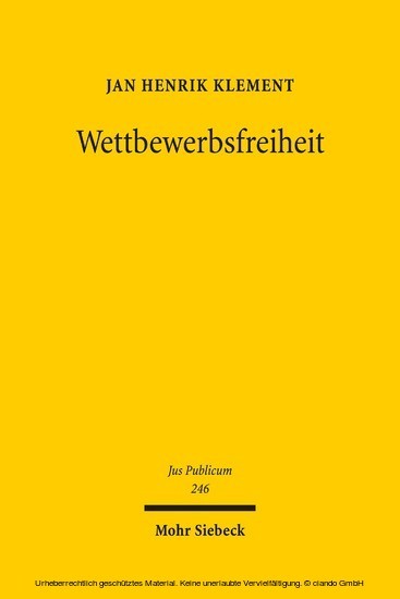 Wettbewerbsfreiheit main product photo