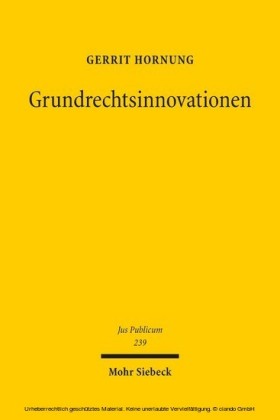 Grundrechtsinnovationen