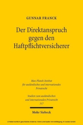 Der Direktanspruch gegen den Haftpflichtversicherer