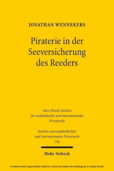 Piraterie in der Seeversicherung des Reeders main product photo