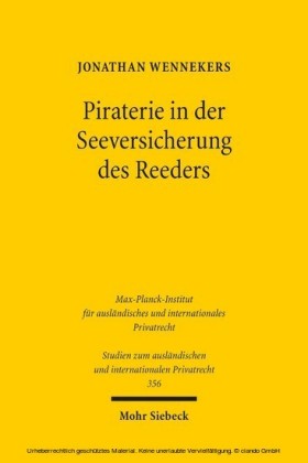 Piraterie in der Seeversicherung des Reeders
