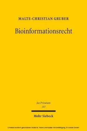 Bioinformationsrecht