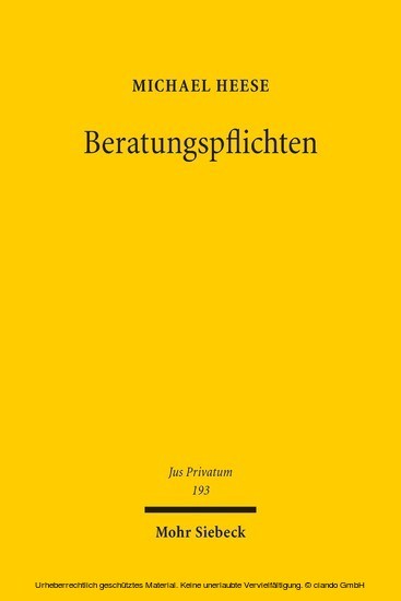 Beratungspflichten main product photo