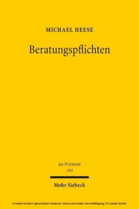 Beratungspflichten