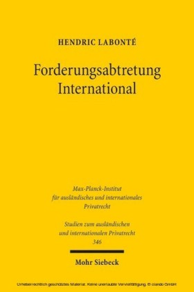 Forderungsabtretung International