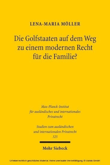 Die Golfstaaten auf dem Weg zu einem modernen Recht für die Familie? main product photo