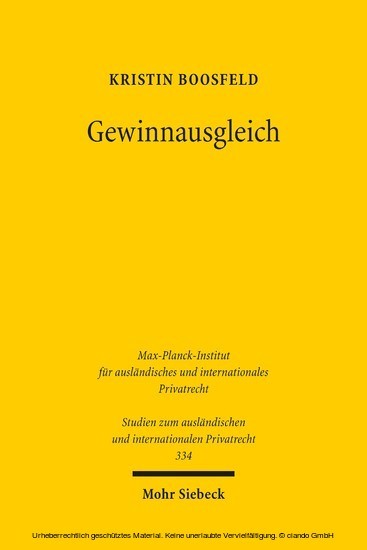 Gewinnausgleich main product photo