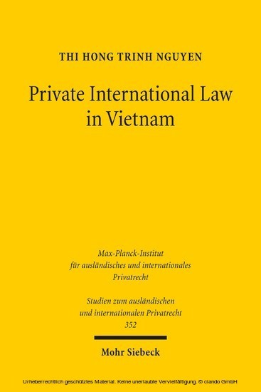 Private International Law in Vietnam main product photo