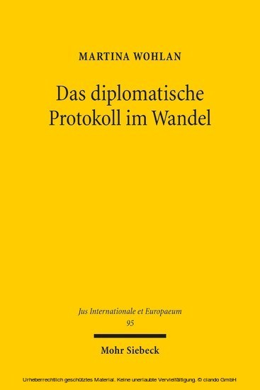 Das diplomatische Protokoll im Wandel main product photo