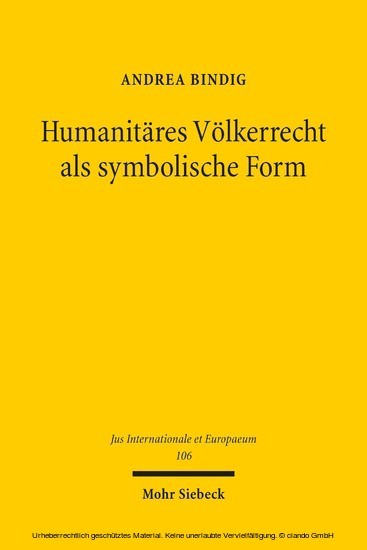 Humanitäres Völkerrecht als symbolische Form main product photo