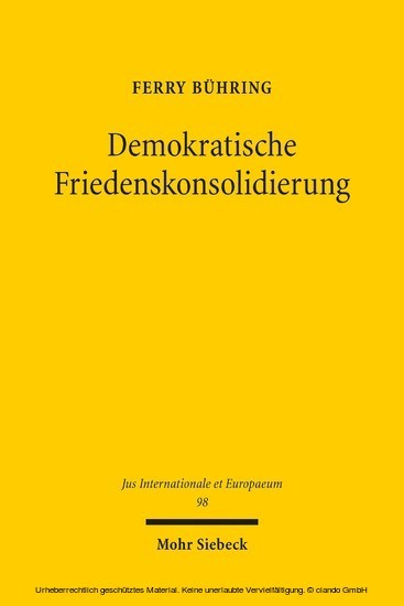 Demokratische Friedenskonsolidierung main product photo