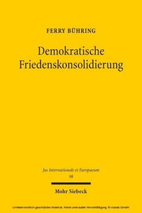 Demokratische Friedenskonsolidierung