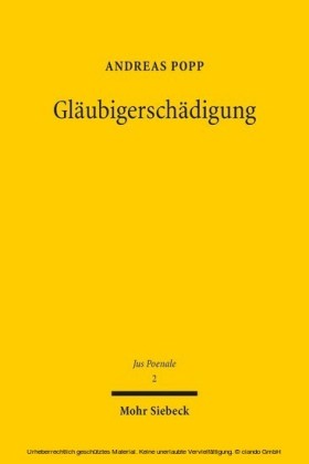 Gläubigerschädigung