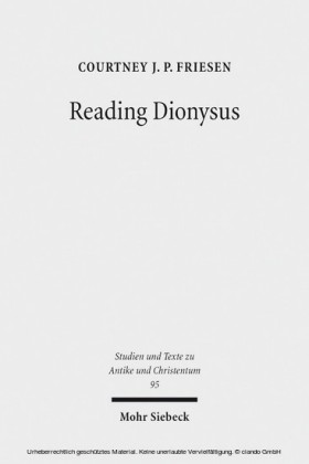 Reading Dionysus