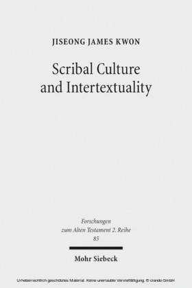 Scribal Culture and Intertextuality