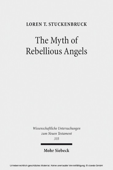 The Myth of Rebellious Angels main product photo