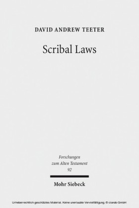 Scribal Laws