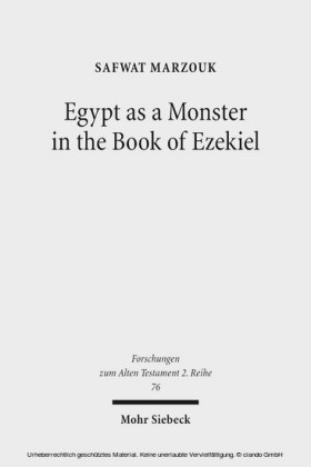 Egypt as a Monster in the Book of Ezekiel