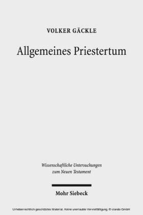 Allgemeines Priestertum
