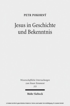 Jesus in Geschichte und Bekenntnis