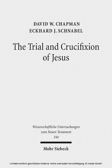 The Trial and Crucifixion of Jesus main product photo