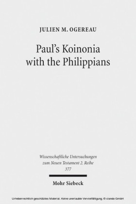 Paul's Koinonia with the Philippians